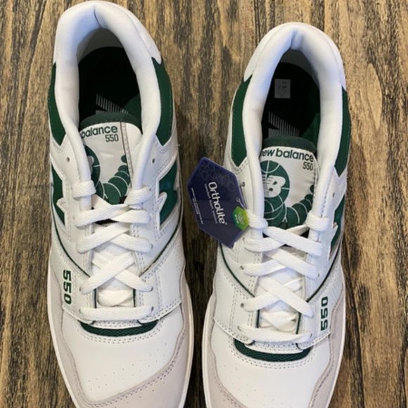 New balance 550 White and Green, brand new! main image 6